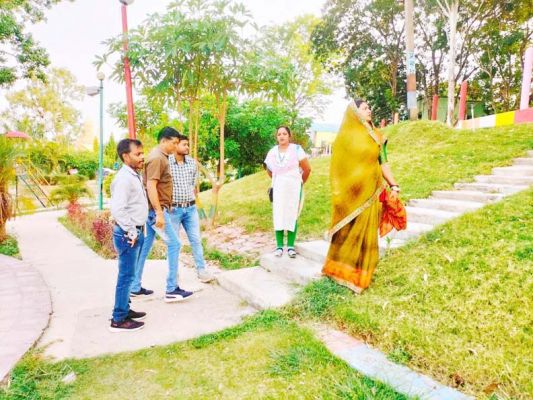 चिल्डन पार्क का नेता प्रतिपक्ष, नपा उपाध्यक्ष ने लिया जायजा, सुविधा सुनिश्चित करने का किया आग्रह