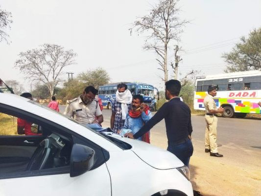 नियमों का पालन नहीं, 9 बसों पर जुर्माना