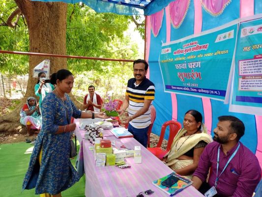 मलेरिया मुक्त दंतेवाड़ा का आगाज विभिन्न रोगों का भी उपचार