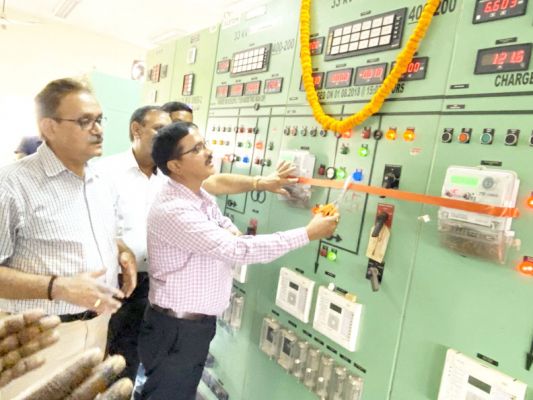 एक करोड़ की लागत से नई 33 के.व्ही.लाइन तारालीम फीडर चार्ज