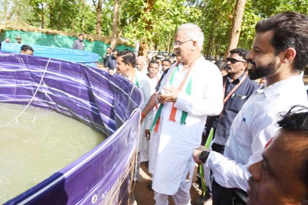 आवर्ती चराई गौठान की जैसी थी संकल्पना उसका प्रतिरूप है मर्दापाल गौठान-भूपेश