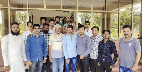 सीएम के राजनीतिक सलाहकार से कोंडागांव के आईटी सेल पदाधिकारियों ने की मुलाकात
