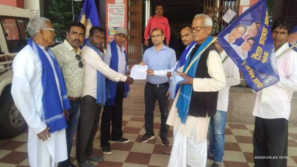 हसदेव अरण्य में कोल ब्लॉक के लिए दी मंजूरी को रद्द करने बसपा ने सौंपा ज्ञापन