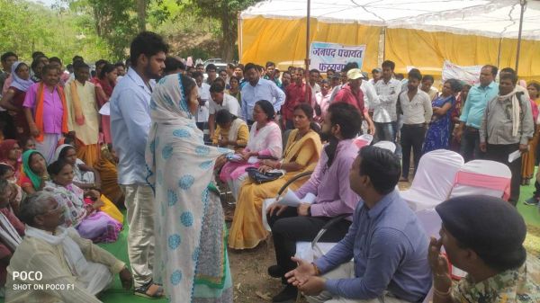 बड़ेडोंगर जनसमस्या निवारण शिविर में 205 मामले निपटे