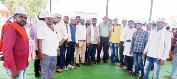 अभनपुर विधानसभा क्षेत्र पहुंचे आप के केन्द्रीय पर्यवेक्षक बीपी सिंह