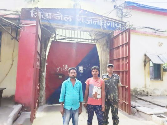 संदिग्ध घूमते 2 आरोपी पकड़ाए, भेजा गया जेल