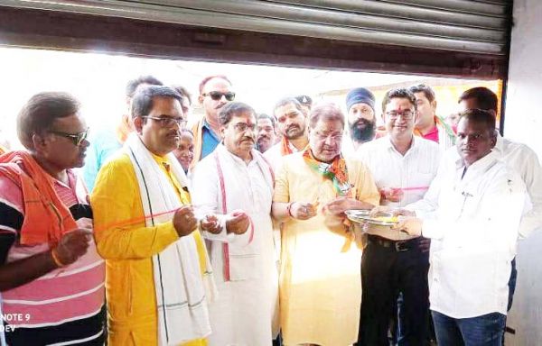 सांसद सोनी ने किया विकास कार्यों का लोकार्पण