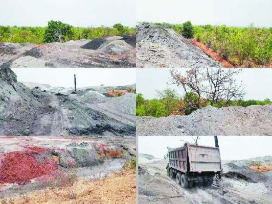 फ्लाईएश से तमनार ब्लाक के रहवासी जूझ रहे समस्या से, ग्रामीण आंदोलन के मूड में