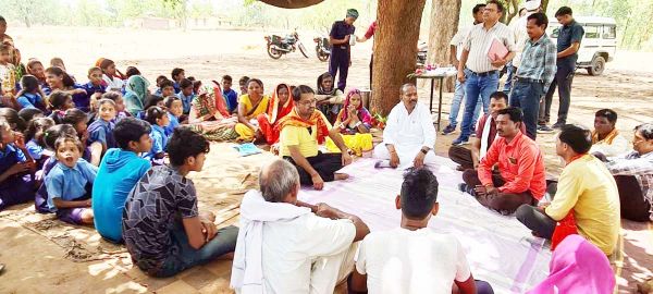 कछुआखोह में विधायक ने लगाई जन चौपाल