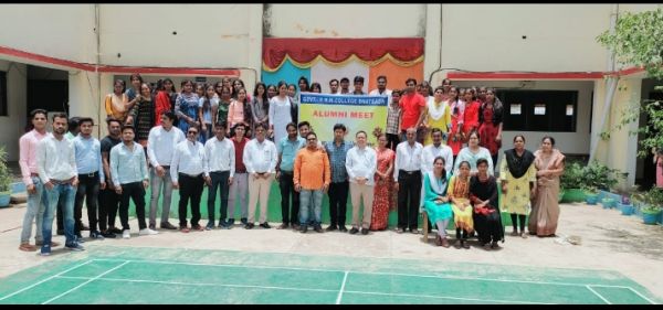 आरएनएम महाविद्यालय में एसोसिएशन गठन के लिए एलुमनी मीट का आयोजन