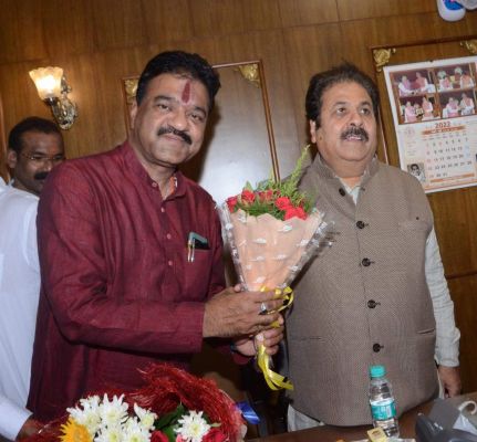 रेखचंद ने राज्यसभा उम्मीदवारों से मुलाकात कर दी शुभकामनाएं