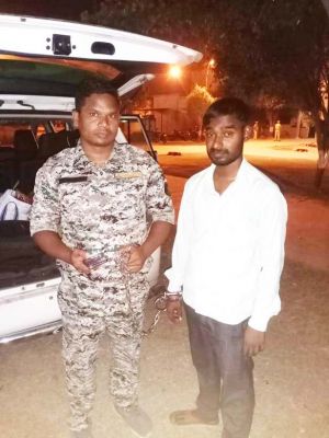 गांजा तस्करी, फरार आरोपी यूपी में पकड़ाया