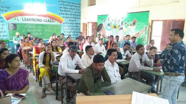 हरिहर शाला में मुख्यमंत्री शाला सुरक्षा एवं व्यक्तिगत सुरक्षा प्रशिक्षण कार्यशाला