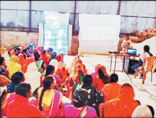 विश्व मासिक धर्म स्वच्छता दिवस पर जागरूता कार्यक्रम