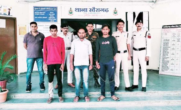 नाबालिग से गैंगरेप, तीन पकड़ाए