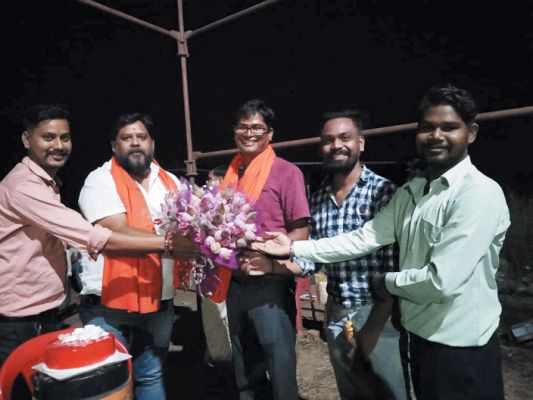  ओपी चौधरी को दी जन्मदिन की बधाई