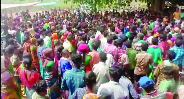 गंगालूर बाजार में अमचूर खरीदी पर बवाल, बिना खरीदी लौटे व्यापारी