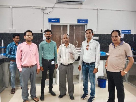 जल जीवन मिशन नोडल अधिकारी पहुंचे कोण्डागांव
