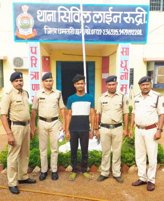 नाबालिग को अगवा कर रेप, आरोपी पंजाब से बंदी, लडक़ी भी बरामद