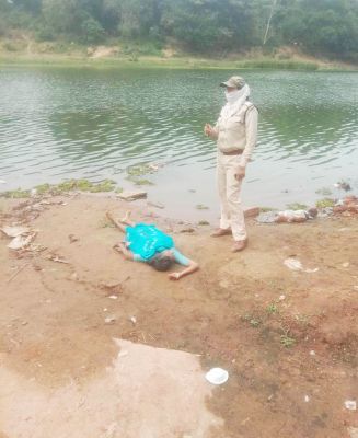 पानी में डूबने से वृद्ध महिला की मौत, अपनी भांजी के घर आई थी घूमने