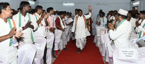 नव संकल्प शिविर में जुटे कांग्रेसी, पार्टी की मजबूती पर जोर