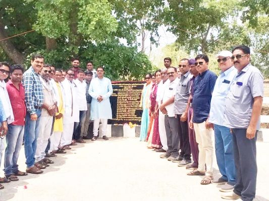 सिहावा विधायक ने सोनामगर पुल का किया लोकार्पण