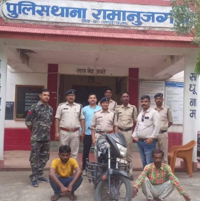 2 बाइक चोर गिरफ्तार