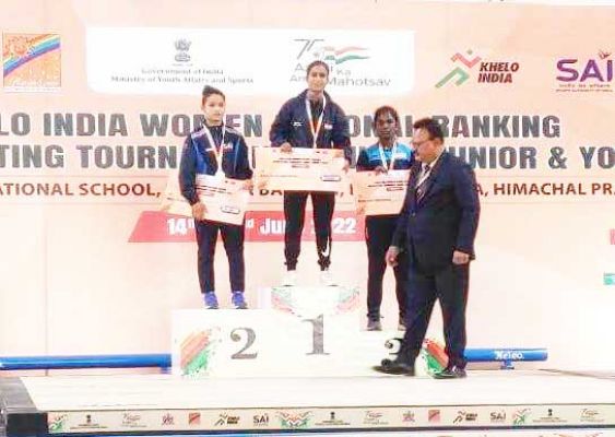 राष्ट्रीय स्पर्धा में ज्ञानेश्वरी ने जीता सोना-चांदी
