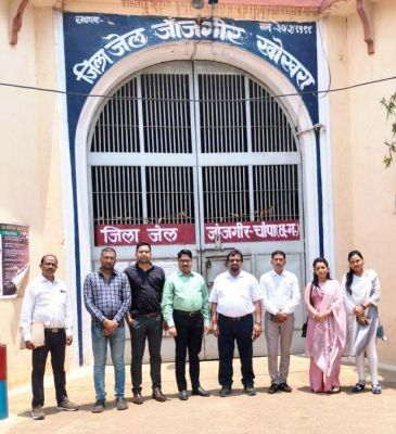 जेल निरीक्षण समिति ने किया निरीक्षण