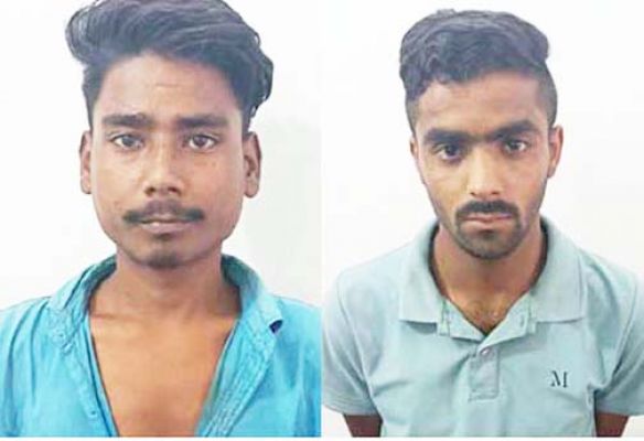 सूने घर में चोरी करने वाले 2 गिरफ्तार