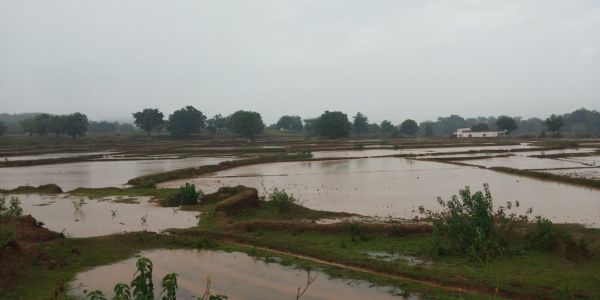 जशपुर में मूसलाधार बारिश 