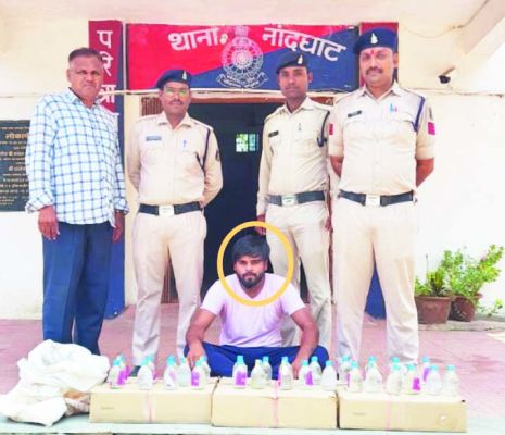 174 पौवा देशी   शराब बेचते गिरफ्तार 