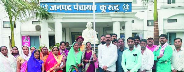 पंचों ने अविश्वास प्रस्ताव लाकर कांग्रेस समर्थित महिला सरपंच को हटाया