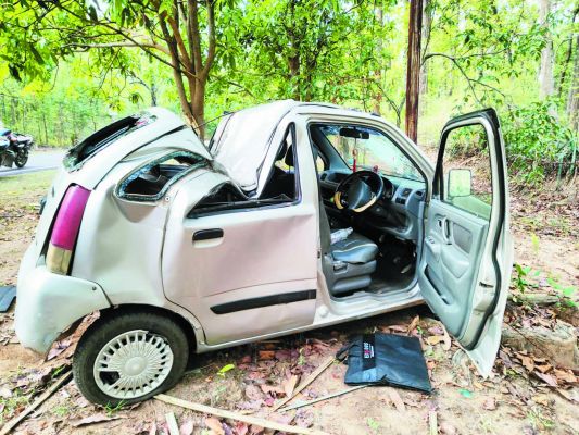 10 साल में 3649 सडक़ दुर्घटना, 3390 घायल, 1441 मौतें