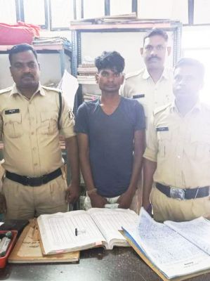 टै्रक्टर की बैटरी चोरी, आरोपी गिरफ्तार