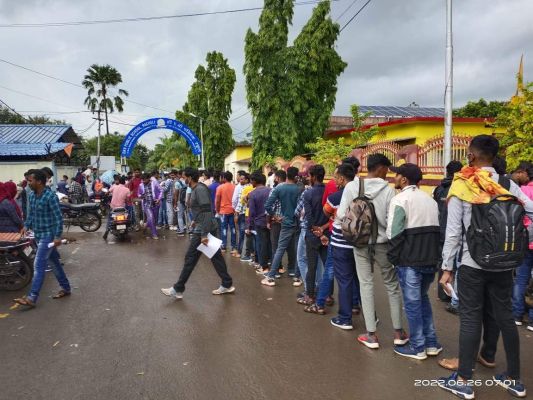 एनएमडीसी में फील्ड अटेंडेंट आरएस-1 के पदों के लिए हुई भर्ती परीक्षा, 28 केन्द्र बनाए गए