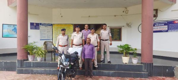 गांजा तस्करी करते एक गिरफ्तार