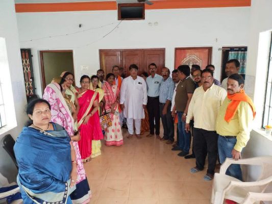 भाजपा के वरिष्ठजनों का सम्मान