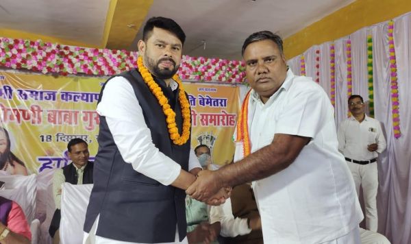 सतनामी समाज कल्याण समिति ने किया विधायक छाबड़ा का आभार