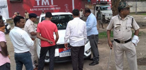 नियमों का उल्लंघन, 6 वाहनों पर जुर्माना