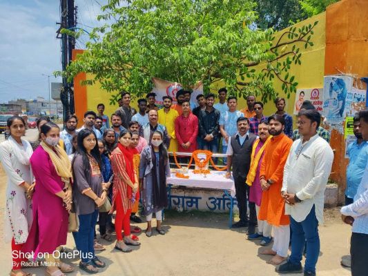 प्रदेश में लगे क्रांतिकारी चंद्रशेखर आजाद की प्रतिमा-आजाद सेवा संघ