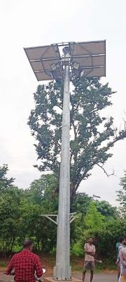 जिले में कई जगह हाई मास्क लाइट बंद, चार दिन भी नहीं दी रोशनी