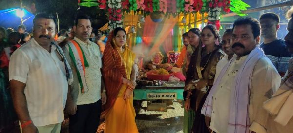 रथयात्रा में शामिल हुई विधायक उतरी
