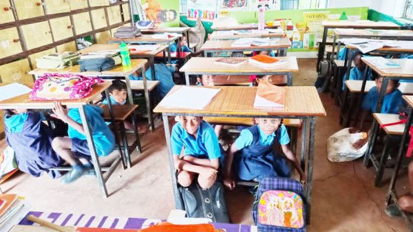 आपदाओं से बचने बच्चों को दी जानकारियां