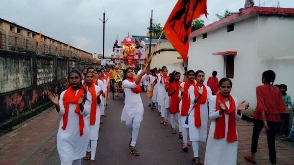 गुंडिचा मंडप से श्रीराम जानकी मंदिर पहुंचे महाप्रभु