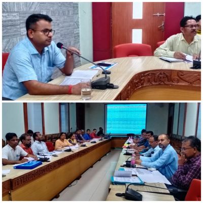 विभागीय योजनाओं के कार्य में आवश्यक प्रगति लाएं-कलेक्टर