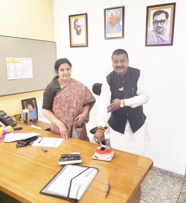 भाजपा प्रदेश प्रभारी पुरंदेश्वरी से मिले पवन