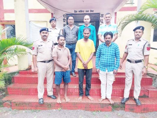 उधारी रकम न देने की हत्या, 3 गिरफ्तार