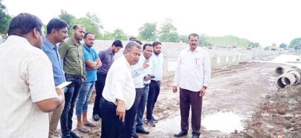 बायपास का कलेक्टर ने किया निरीक्षण