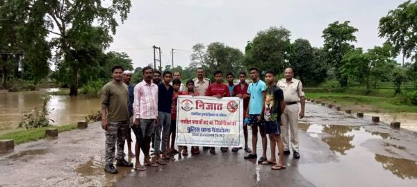 निजात अभियान: गैंदाटोला पुलिस ने दी ग्रामीणों को जानकारी
